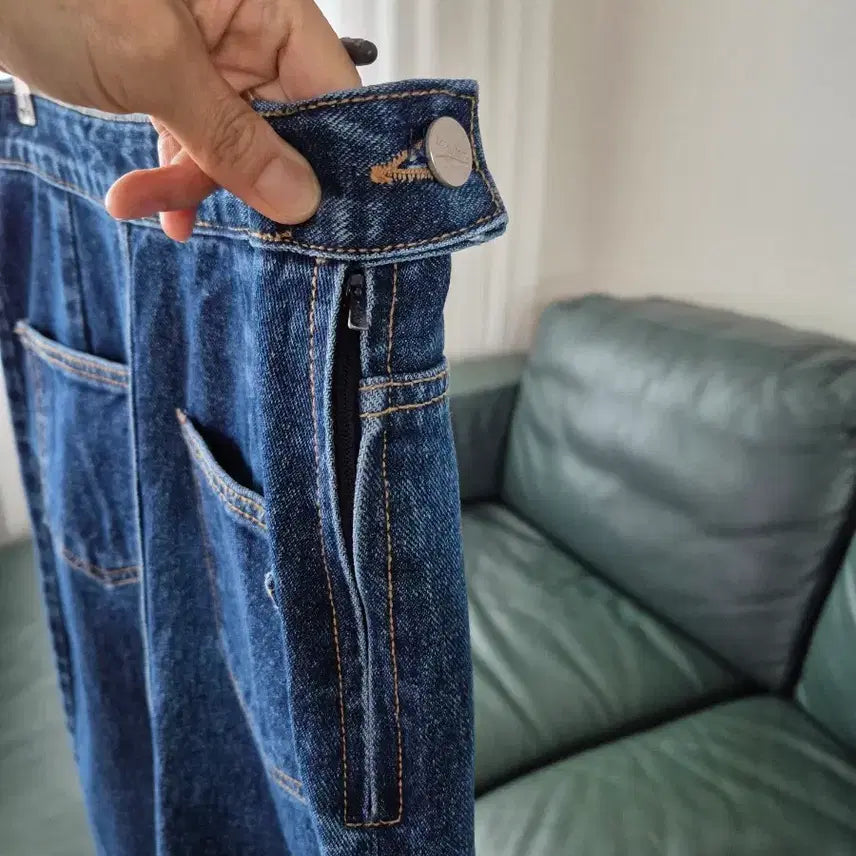 [BUNJANG] Lovefrom Denim Long Skirt / Lovefrom 데님 롱 스커트 S