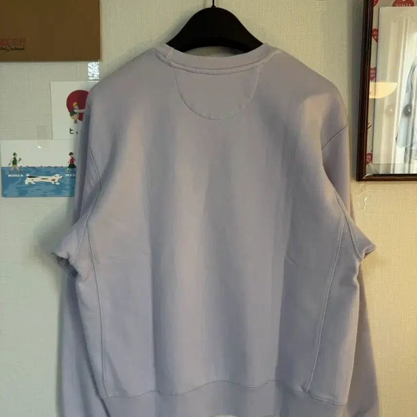 [BUNJANG] RECTO Lavender Cotton Sweatshirt / [F]렉토 라벤더 맨투맨