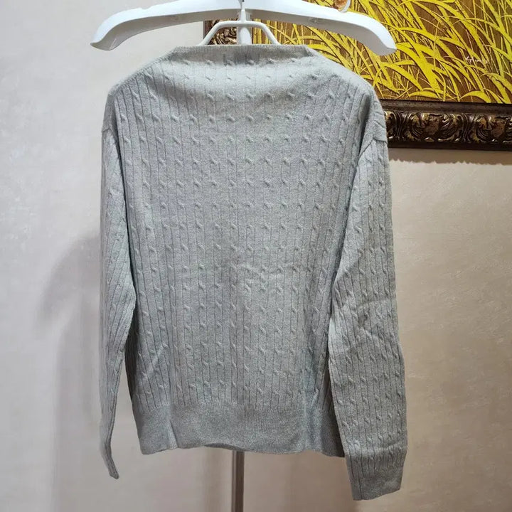 [BUNJANG] Mint Gray Thin Spring Knit / 민트그레이 얇은 봄 니트