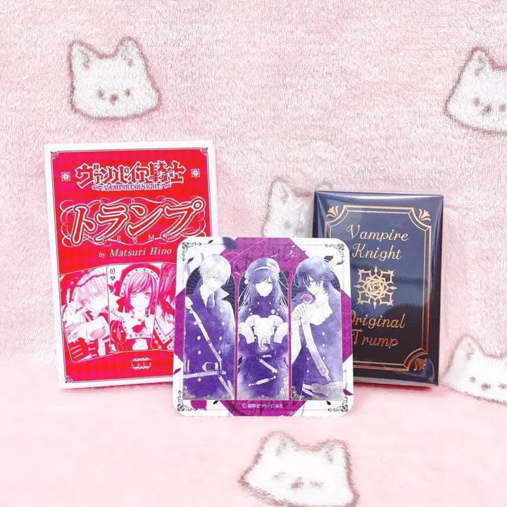 [BUNJANG] Classic Vampire Knight Trump Card Set / 고전 뱀파이어 기사 트럼프 카드 세트