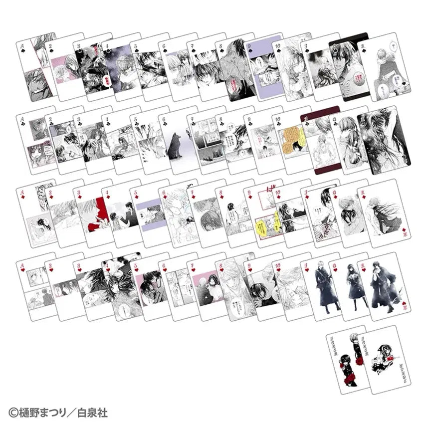 [BUNJANG] Classic Vampire Knight Trump Card Set / 고전 뱀파이어 기사 트럼프 카드 세트