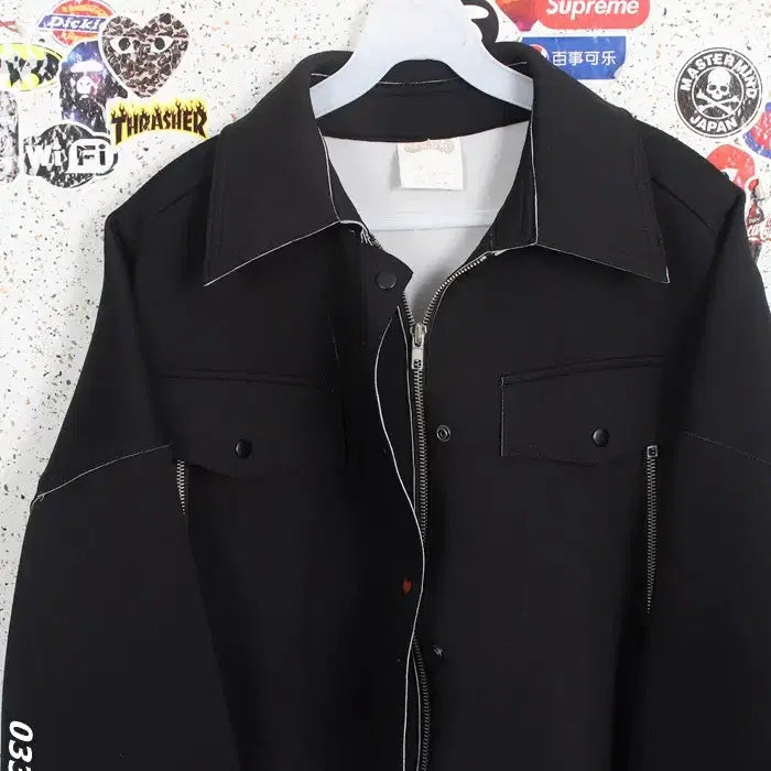 [BUNJANG] By Bom Layered Zip-Up Jacket BK / 여성F / 바이봄 레이어드 집업자켓BK 상세확인 5-45