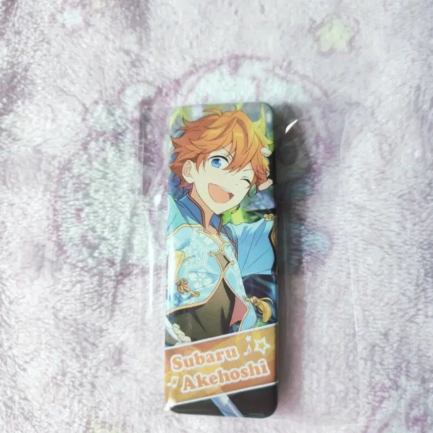 [BUNJANG] Ensemble Stars Subaru Long Can Badge / 앙스타 아케호시 스바루 롱캔뱃지 세로뱃지트릭스타천구희9탄