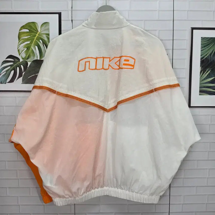 [BUNJANG] Nike Woven Paisley Pattern Zip-Up Jacket Windbreaker / 나이키 우븐 페이즐리 패턴 집업 자켓 바람막이 M사이즈