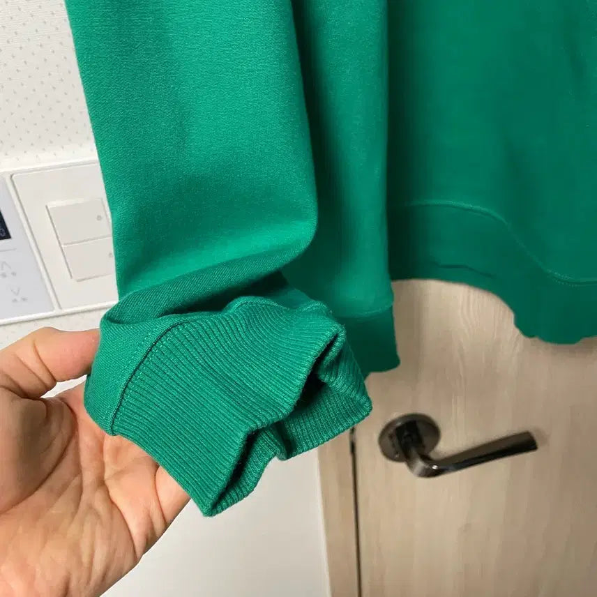 [BUNJANG] Ader Error Trophy Sweatshirt Green / 아더에러 트로피 맨투맨 그린, a2 사이즈