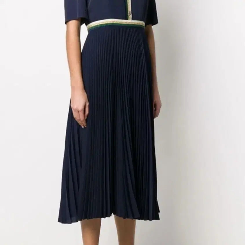 [BUNJANG] Sandro Pleated Dress / 산드로 플리츠 원피스
