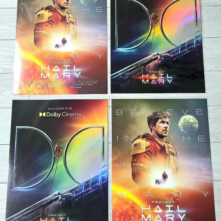 [BUNJANG] Project Hail Mary Dolby Cinema A3 Poster / 프로젝트헤일메리 돌비 포스터 씨네큐 포스터 프로젝트헤일메리씨네큐돌비포스터