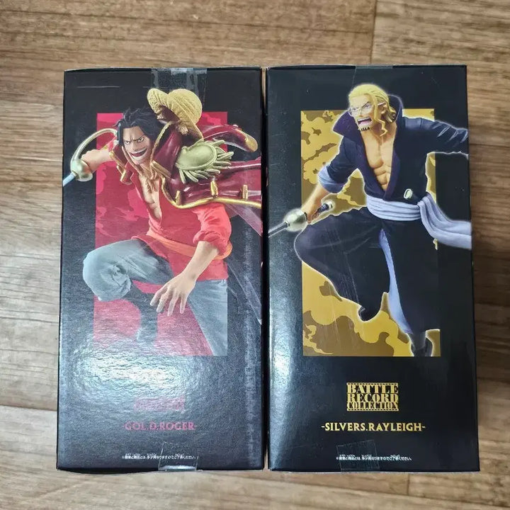 [BUNJANG] One Piece Battle Record Gol D. Roger &amp; Silvers Rayleigh Bundle Set Figure / 원피스 배틀레코드 골D 로저 실버즈 레일리 피규어 일괄
