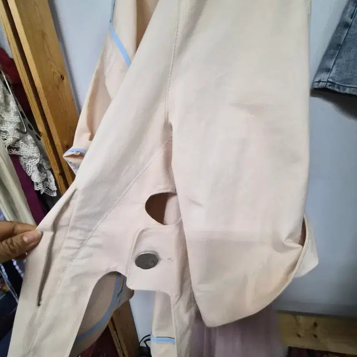 [BUNJANG] Kuho Avant Short Trench Coat / 구호 아방 숏 트렌치