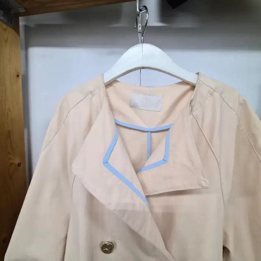 [BUNJANG] Kuho Avant Short Trench Coat / 구호 아방 숏 트렌치