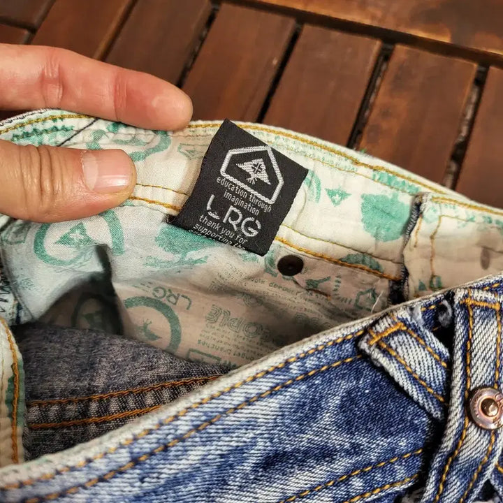 [BUNJANG] LRG Denim Shorts (32) / 90s LRG 데님 반바지 (32)