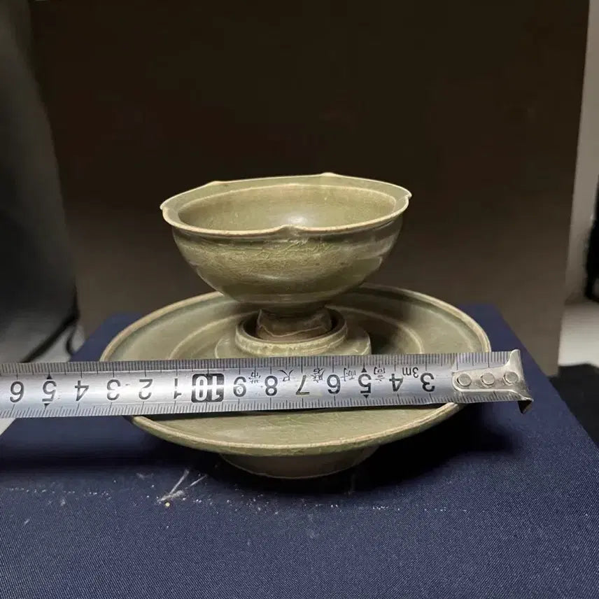 [BUNJANG] Song Dynasty Celadon Porcelain / 진품 송조시대 복건에서 생산한 월요술잔 세트
