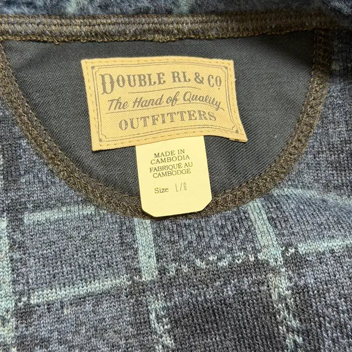 [BUNJANG] RRL Plaid Wool Blend Pile Fleece Jacket / L] RRL 플래드 울 블렌드 파일 플리스 재킷 더블알엘