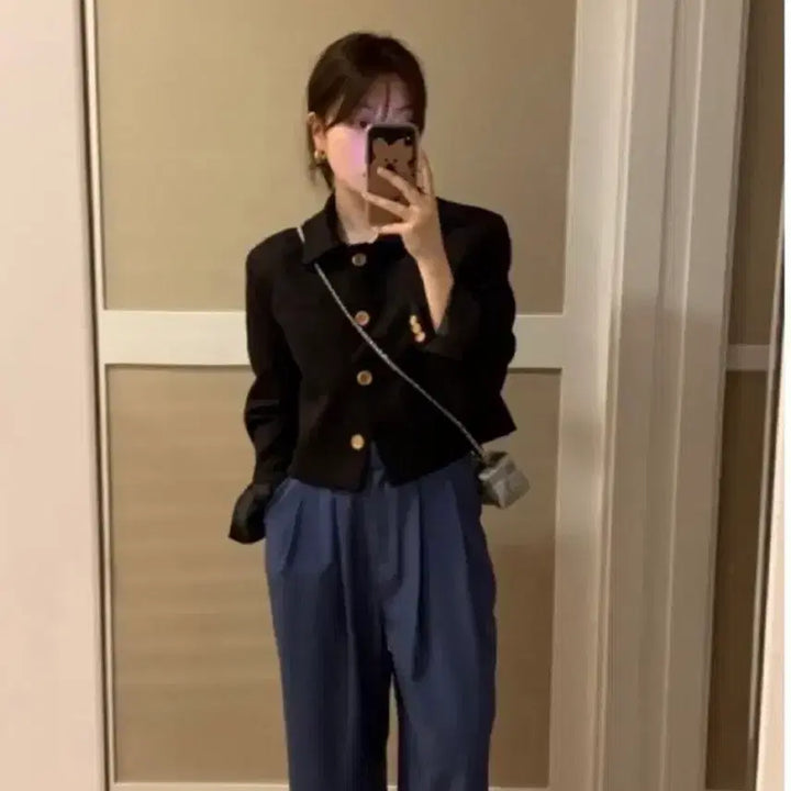 [BUNJANG] Withoutsummer Salt Slacks Blue M / 위드아웃썸머 솔트 슬랙스 블루 m