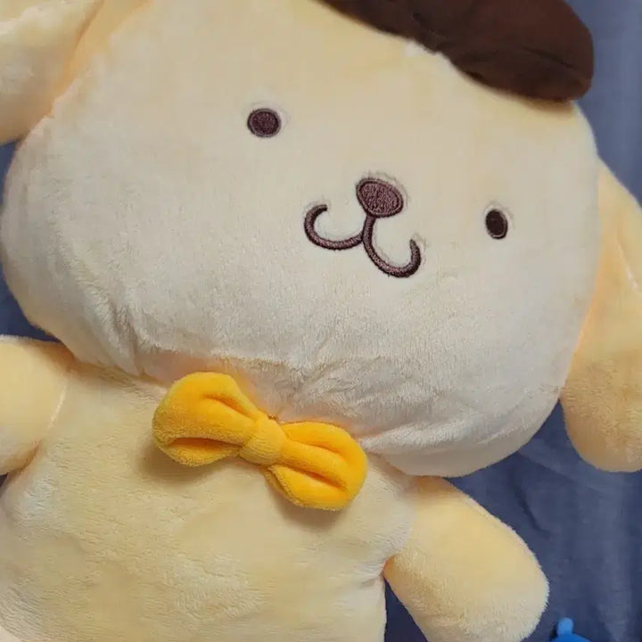 [BUNJANG] Sanrio Pompompurin Plush Backpack / [산리오정품] 폼폼푸린 인형백팩