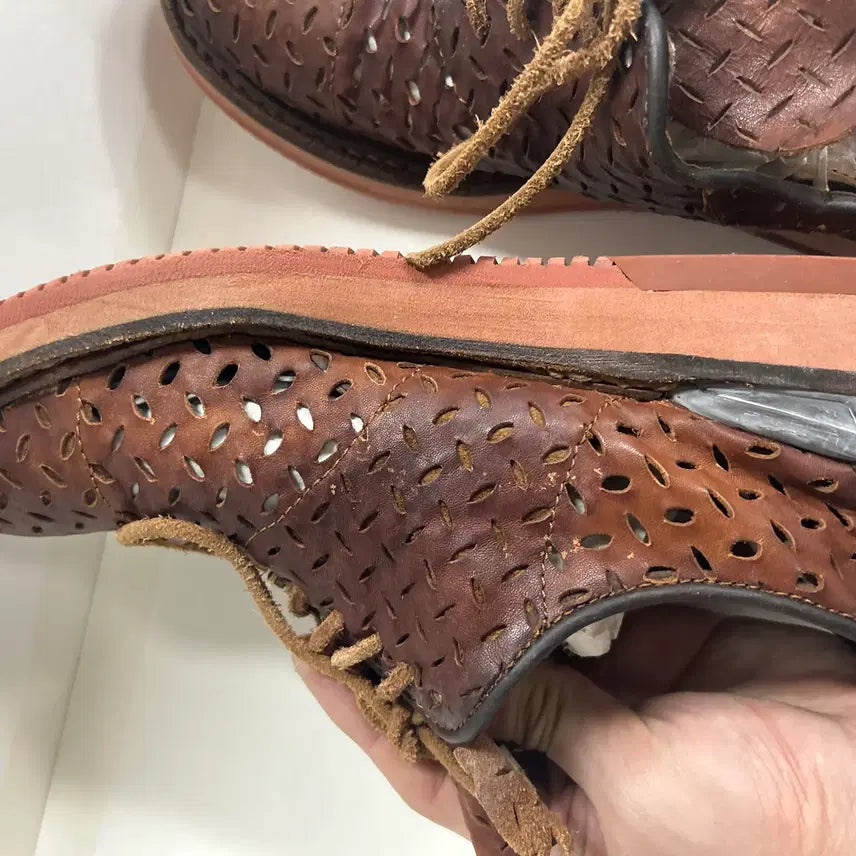 [BUNJANG] Visvim Patrician Perf-Folk Leather Shoes / VISVIM 올드비즈빔 페트리션포크 퍼프 270