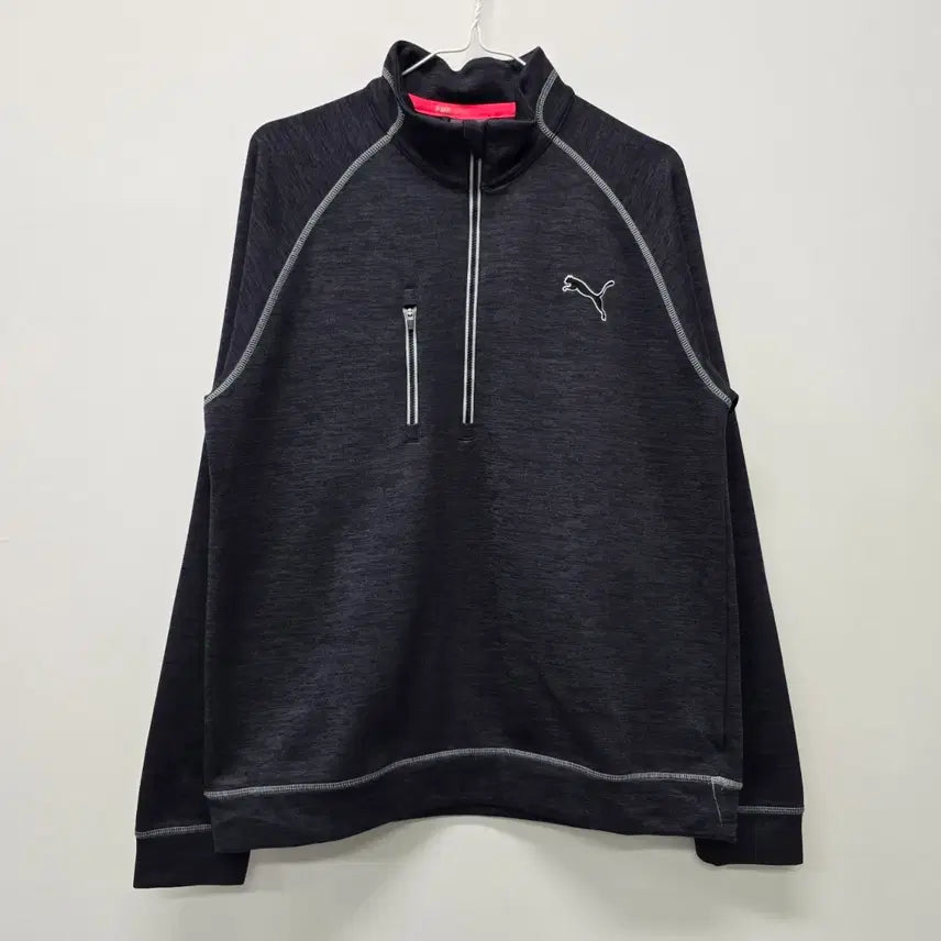 [BUNJANG] Puma 100 Half-Neck Sweatshirt / 푸마 100사이즈 하프넥 맨투맨/3178/더본