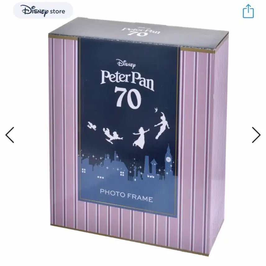 [BUNJANG] Disney Store Peter Pan 70th Anniversary Frame / 디즈니 스토어 재팬 피터팬 70주년 기념 액자