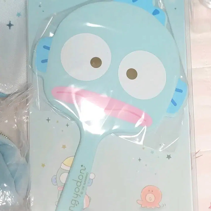 [BUNJANG] Sanrio Hangyodon Bundle Set / 한교동 쿠지 필통, 거울, 핑크쿠션 세가지 일괄 2.1