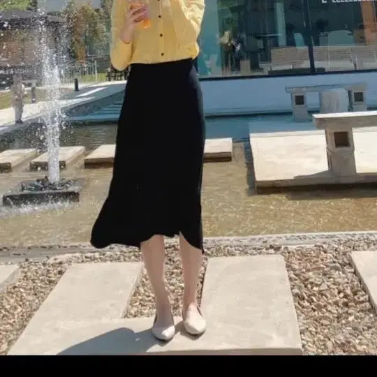 [BUNJANG] Cardigan and Skirt Set / 세트