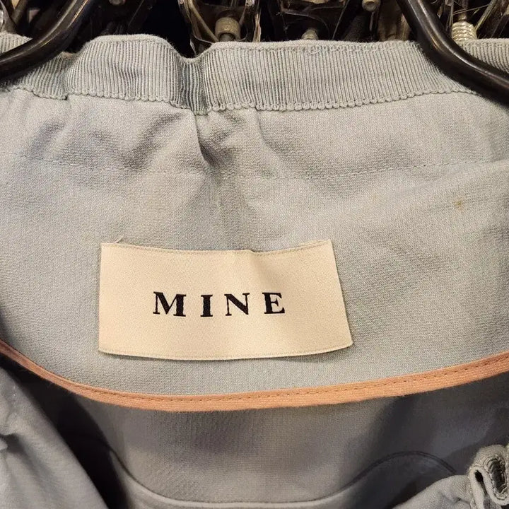[BUNJANG] MINE 마인 하늘색 롱코트 / MINE 마인 하늘색 롱코트