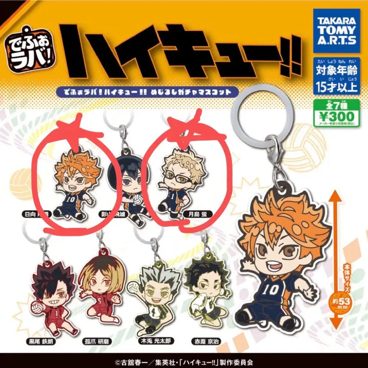 [BUNJANG] Haikyuu!! Depofigu Mezushi Karasuno Bundle Set / 하이큐 데포피그 메지루시 카라스노 일괄 판매합니다