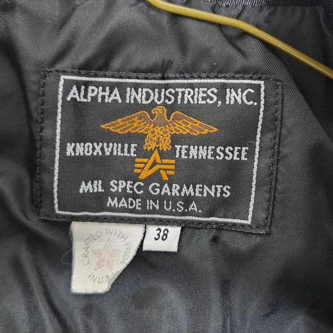 [BUNJANG] Alpha Industries Black Jacket / 알파인더스트리 블랙 자켓