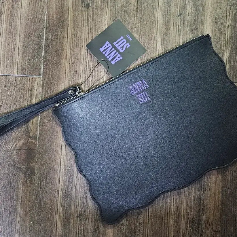 [BUNJANG] Anna Sui Black Clutch Pouch / 안나수이 블랙 파우치 클러치 새상품