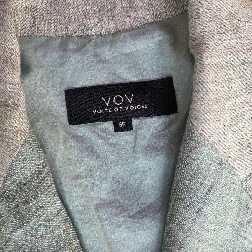 [SOLD OUT] 보브 VOV 여성 린넨 자켓 (66)린넨 롱자켓.마 자켓