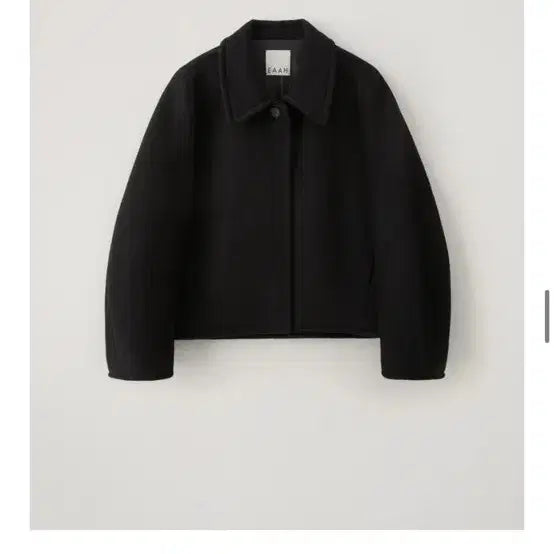 [BUNJANG] EAAH Short Coat - Black / EAAH 이아 숏 코트 블랙