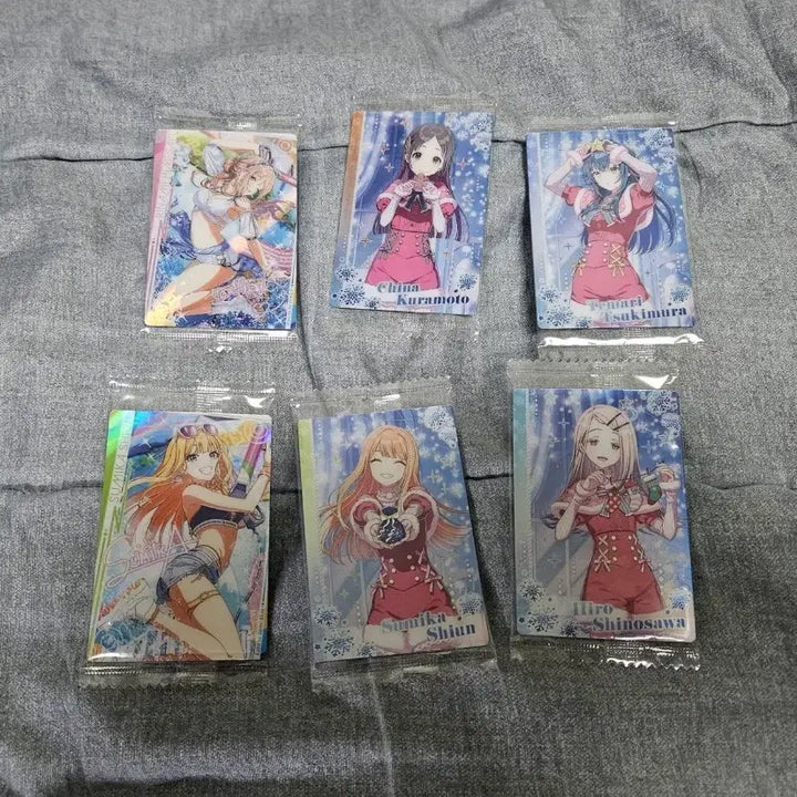 [BUNJANG] Academy Idol Master Wafer Card Bundle Set / 학원 아이돌 마스터 웨하스 카드 일괄 급처