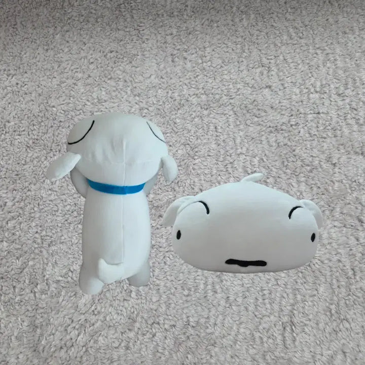 [BUNJANG] White Dog Plush Doll / 흰둥이 인형