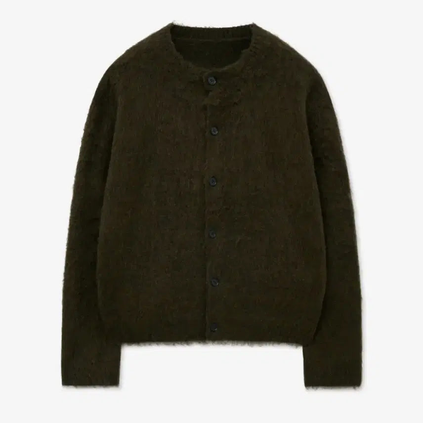 [BUNJANG] Minav Alpaca Round Neck Cardigan / 새상품급 미나브 알파카 라운드 넥 가디건 [7COLOR]