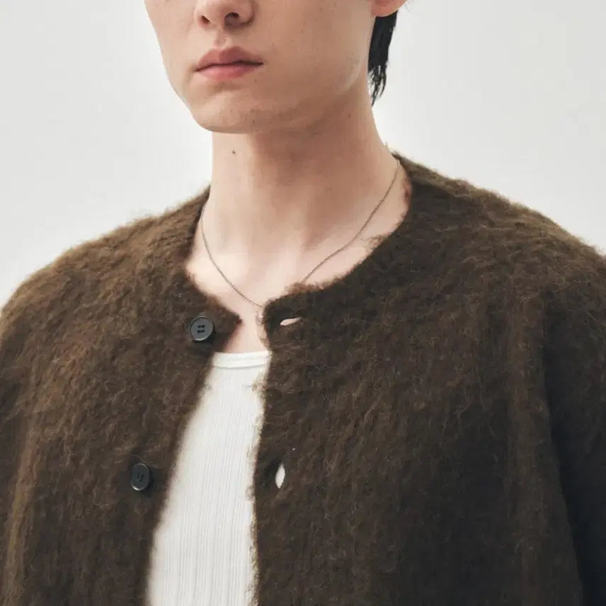 [BUNJANG] Minav Alpaca Round Neck Cardigan / 새상품급 미나브 알파카 라운드 넥 가디건 [7COLOR]