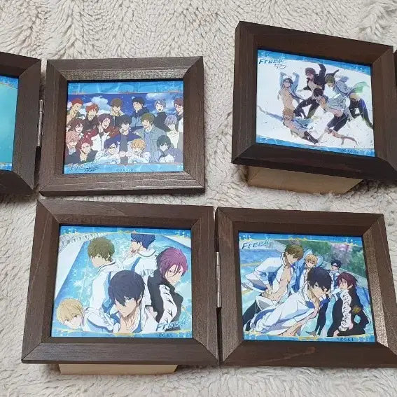 [BUNJANG] Free! Anime Series Music Box Bundle Set / Free! 프리 오르골 굿즈 3종 일괄