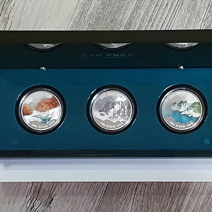 [SOLD OUT] 2018년 국립공원 기념주화 2차 한려해상 무등산 덕유산 은화 3종셋트