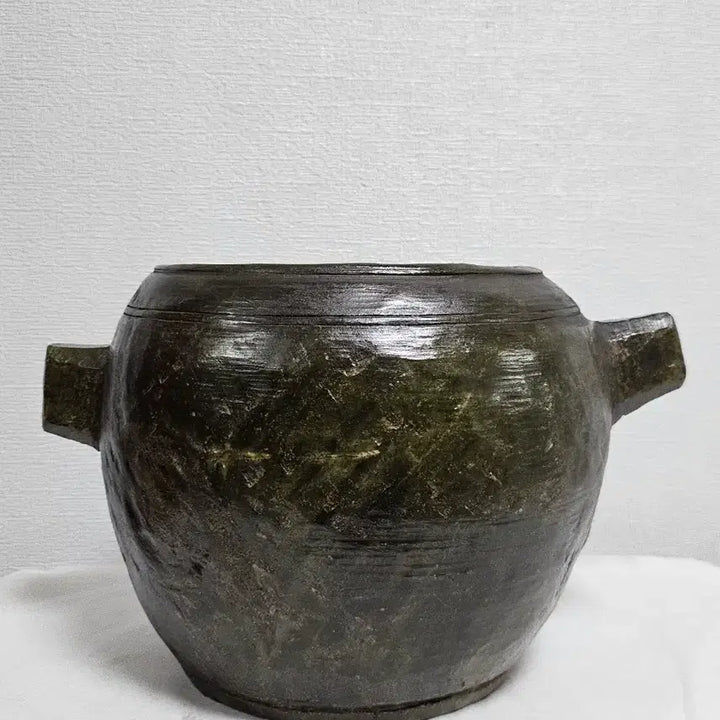 [BUNJANG] Korean Antique Soapstone Brazier / 옛날 조선시대 곱돌화로 돌화로 극희귀 화로 옛날화로  전통화로 방짜  짜