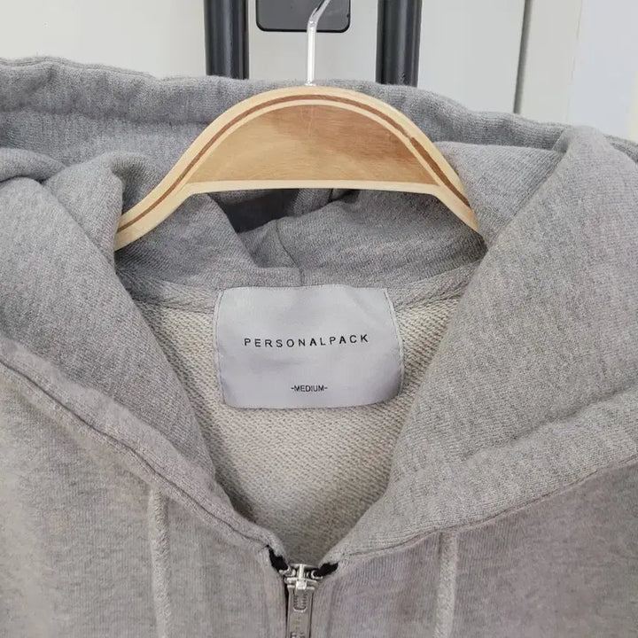 [SOLD OUT] 퍼스널팩 그레이 후드집업 M사이즈