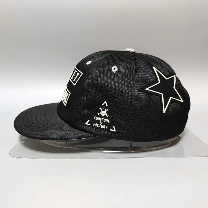 [BUNJANG] Michelle &amp; Klang Lettering Snapback Hat K-194 / 미쉘클랑 레터링 스냅백 모자 K-194