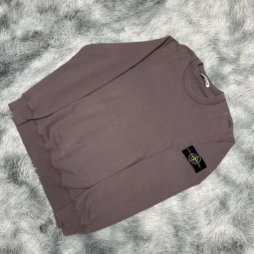 [BUNJANG] Stone Island Magenta Sweatshirt XL / [XL Size] 스톤아일랜드 맨투맨