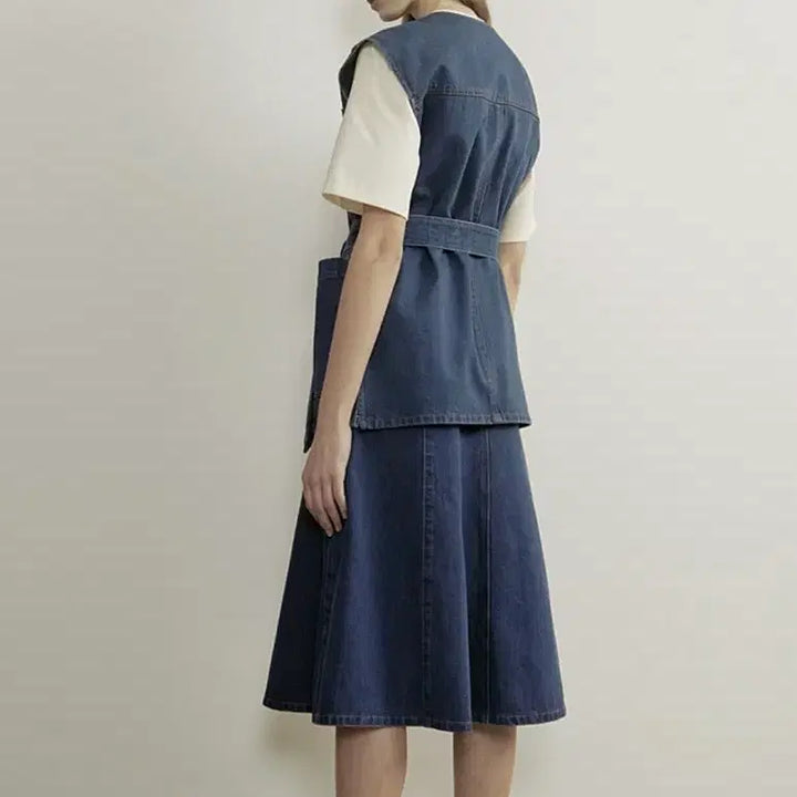 [SOLD OUT] 더캐시미어 데님 베스트