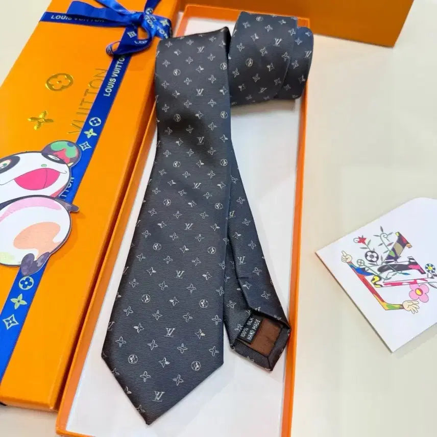 [SOLD OUT] 루이비통 모노그램 실크 넥타이 풀박스