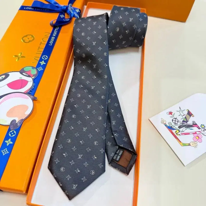 [SOLD OUT] 루이비통 모노그램 실크 넥타이 풀박스