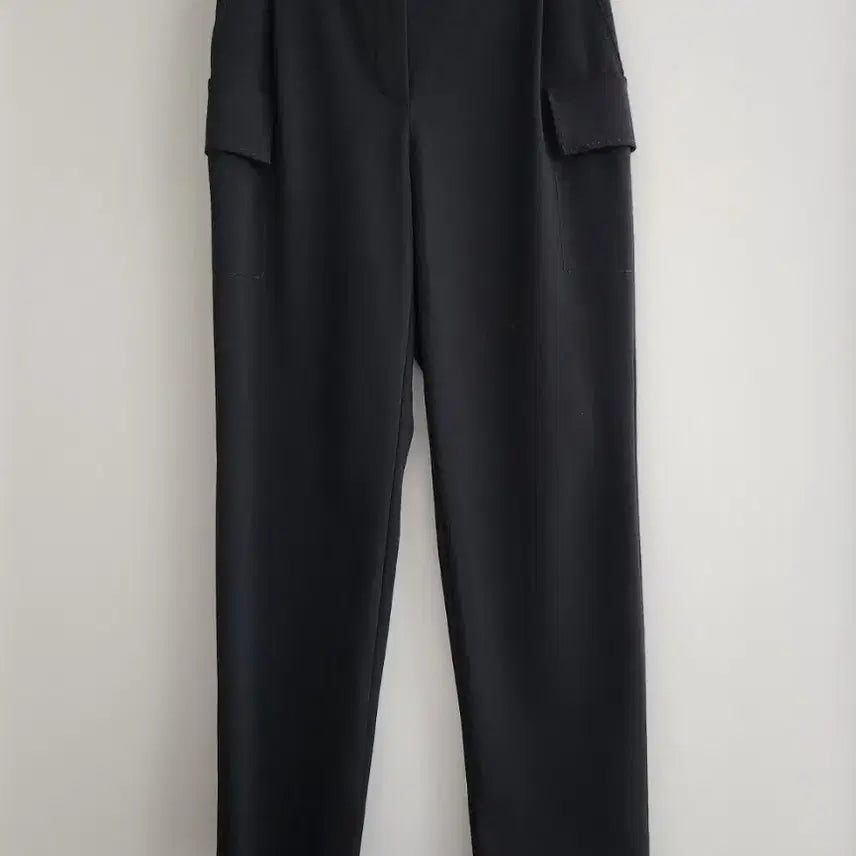 [BUNJANG] Time Flap Pocket Baggy Pants Black / 타임 플랩 포켓 배기 팬츠 블랙