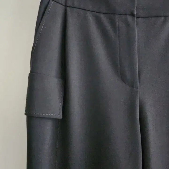[BUNJANG] Time Flap Pocket Baggy Pants Black / 타임 플랩 포켓 배기 팬츠 블랙