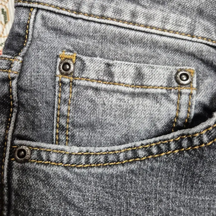 [BUNJANG] Dolce &amp; Gabbana Washed Black Denim Jeans / 돌체앤가바나 블랙 워싱 데님 청바지/34