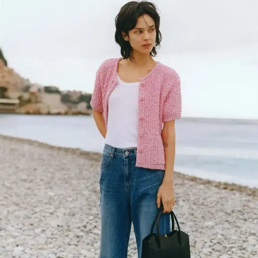[SOLD OUT] LO61 엘오육일 팔로마 하프 가디건