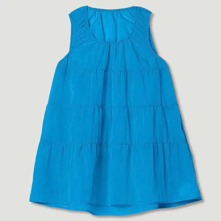 [BUNJANG] Pesto Shirring Sleeveless Top / 페스토 셔링 슬리브리스 탑