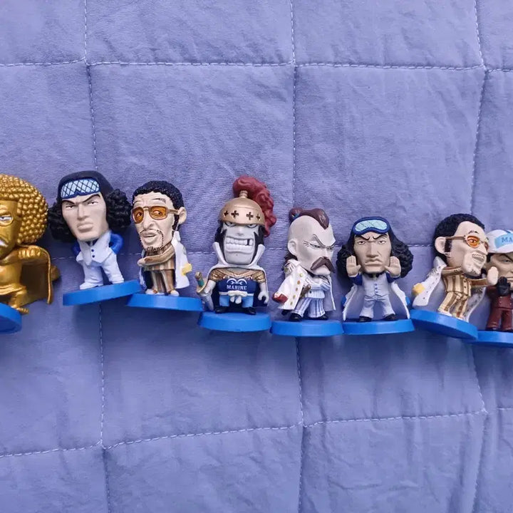 [BUNJANG] One Piece Marine Anime Mini Figure Set / 원피스 해군 아니메 미니 피규어 18종