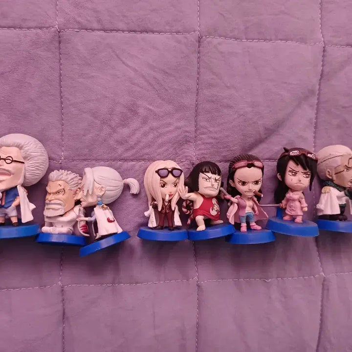 [BUNJANG] One Piece Marine Anime Mini Figure Set / 원피스 해군 아니메 미니 피규어 18종